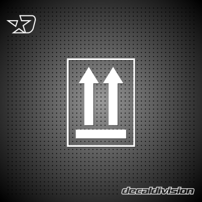 This side up Sticker